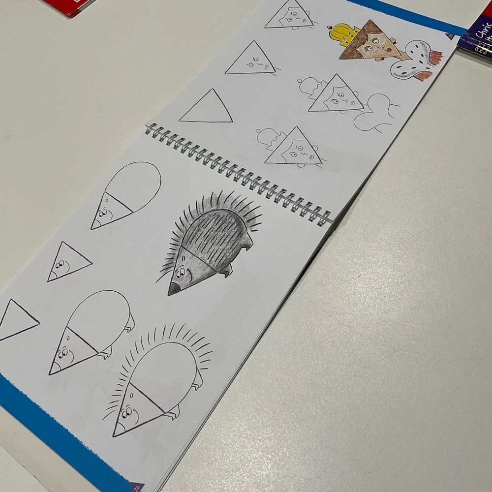 🌼Set of 3 Learn to Draw Anything by Chris Hart, Each 64 pages